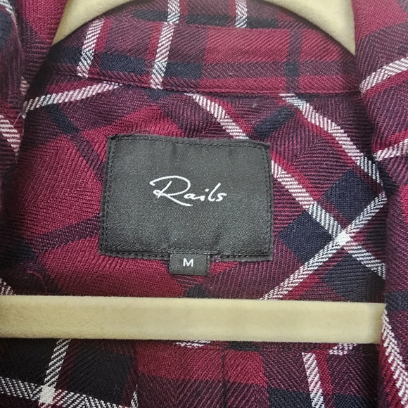 Rails Hunter Plaid Button-up Shirt - Picture 3 of 4